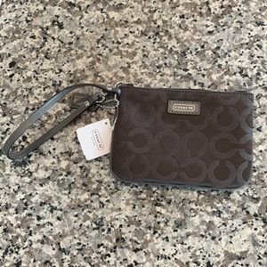 Brand new with tags coach wristlet